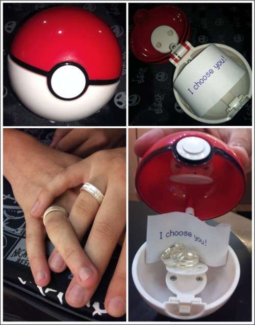 Proposta di fidanzamento con pokemon