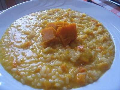 Risotto alla zucca