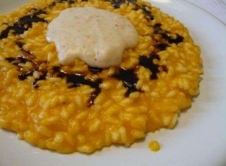 Risotto zucca e aceto balsamico