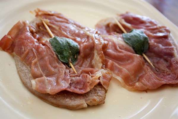 Saltimbocca alla romana per due