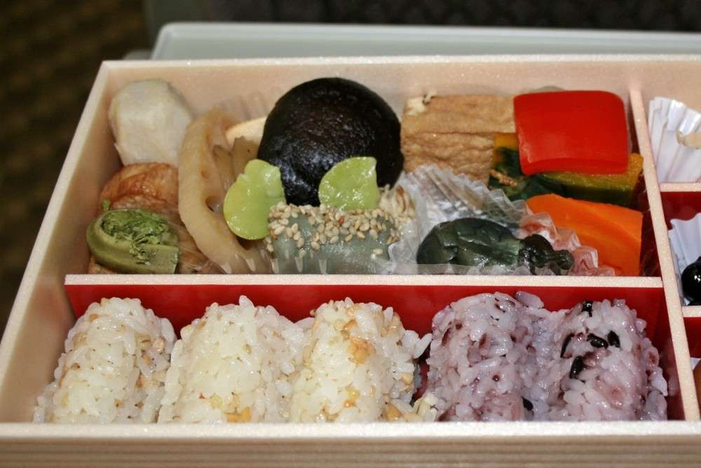 Sushi in box