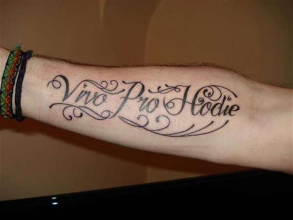 Tatuaggio Vivo Pro Hodie