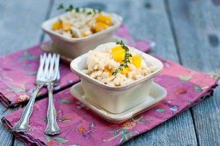 Una ricetta del risotto alla zucca