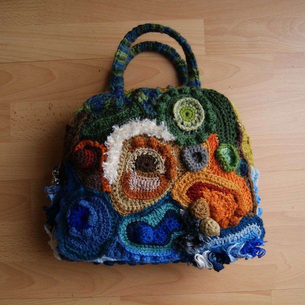 Borsa a fantasia crochet