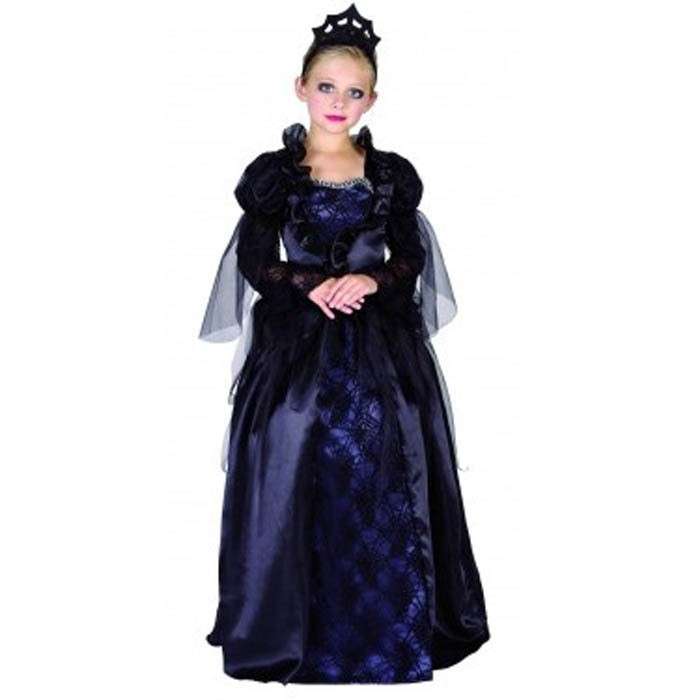 Costume da vampira blu e nero