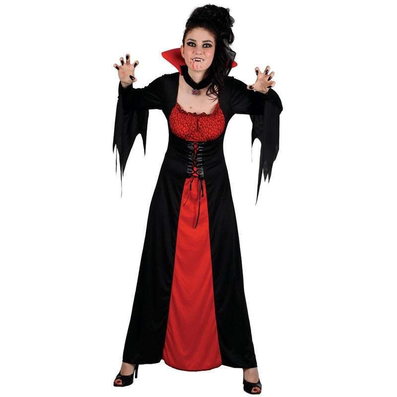 Costume da vampira per Halloween