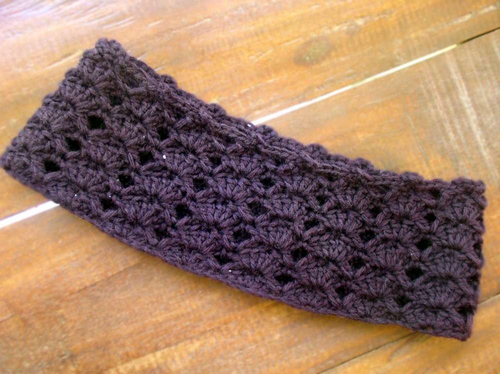 Fascia viola crochet