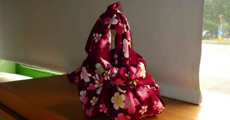 Furoshiki per la borsa foulard