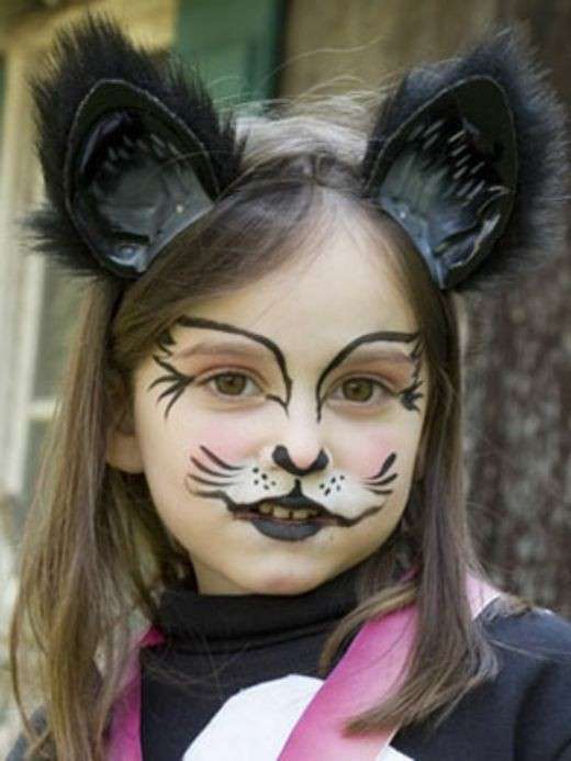 Gattina per Halloween