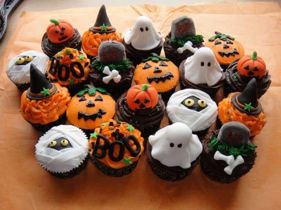 Halloween cupcake