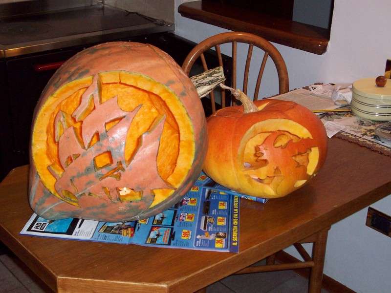 Intagliare la zucca per Halloween