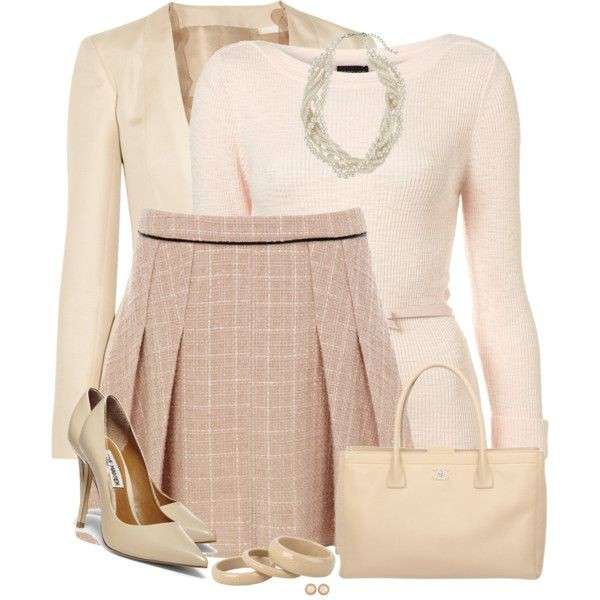 Look bon ton rosa cipria