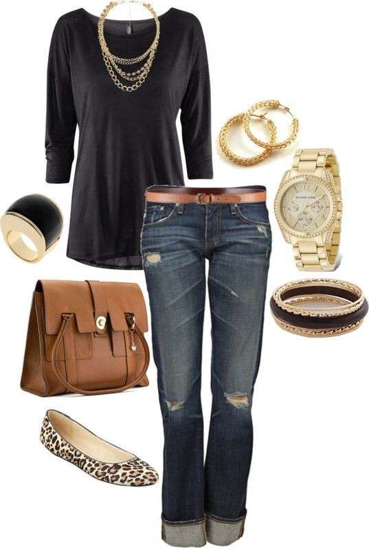 Look casual con accessori animalier