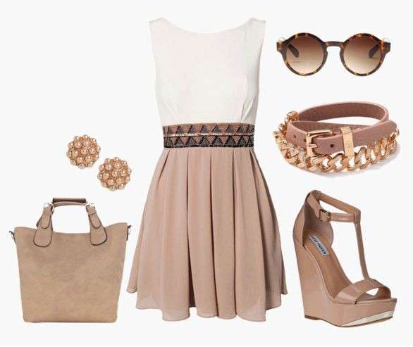 Look sofisticato con accessori beige