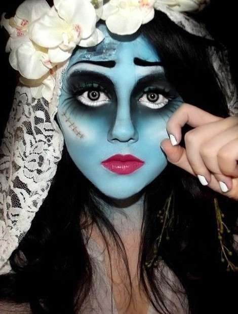 Make up Halloween da Sposa Cadavere