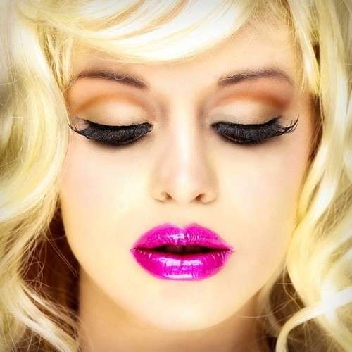 Make up ispirato a Barbie