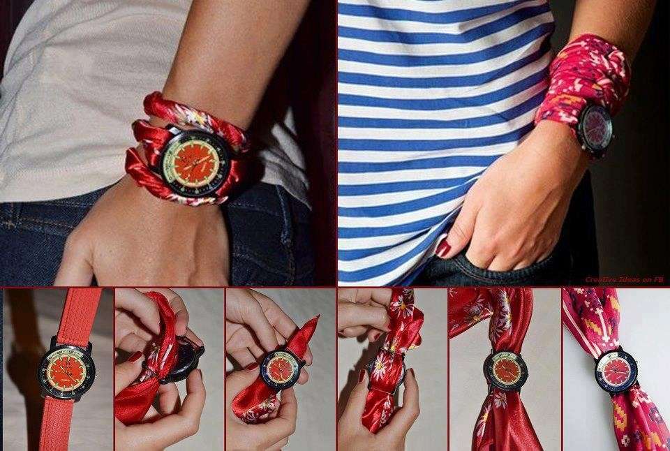 Orologio con il foulard