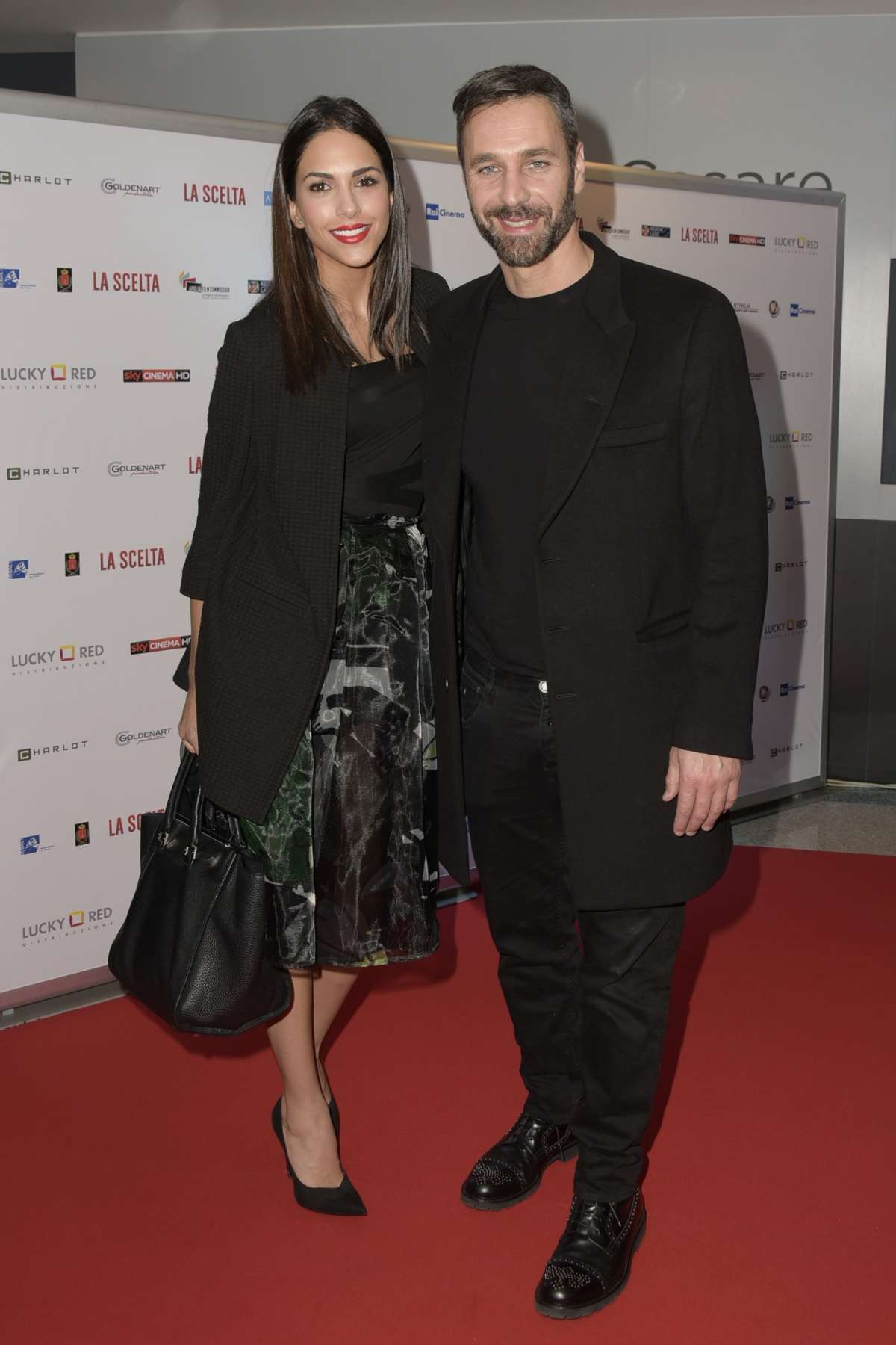 Raoul Bova e Rocio Munoz Morales a Roma