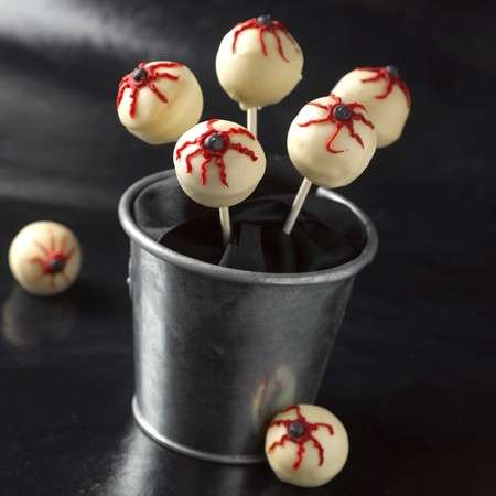 Red Eyes Cake Pops