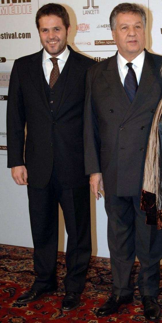 Renato Pozzetto e il figlio Giacomo