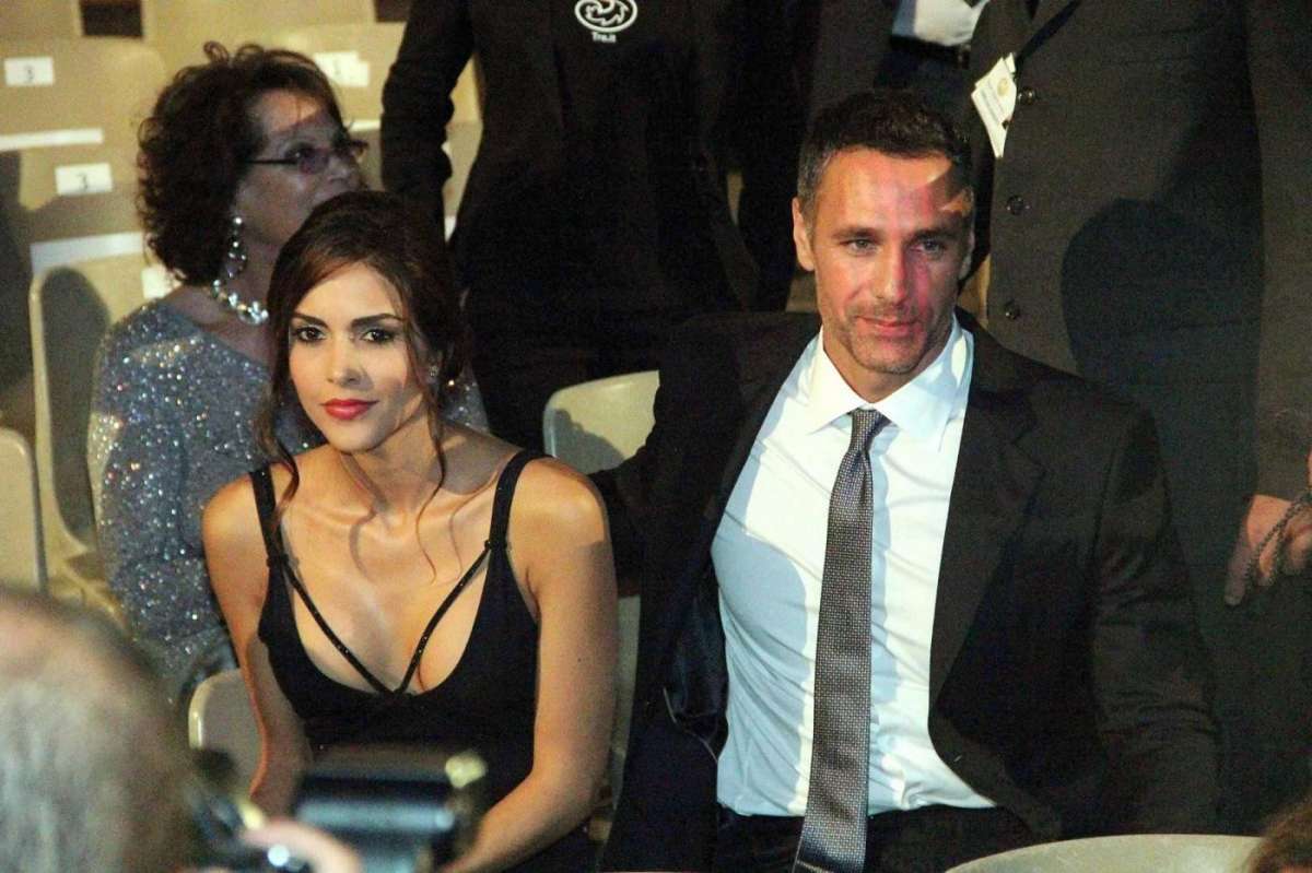 Rocio Munoz Morales e Raoul Bova a Taormina