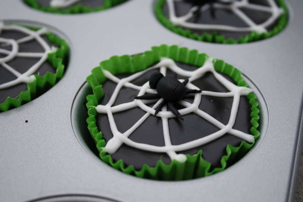 Spider cupcake