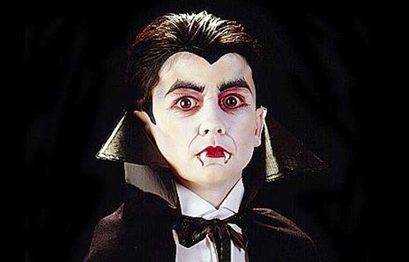 Trucco da conte Dracula