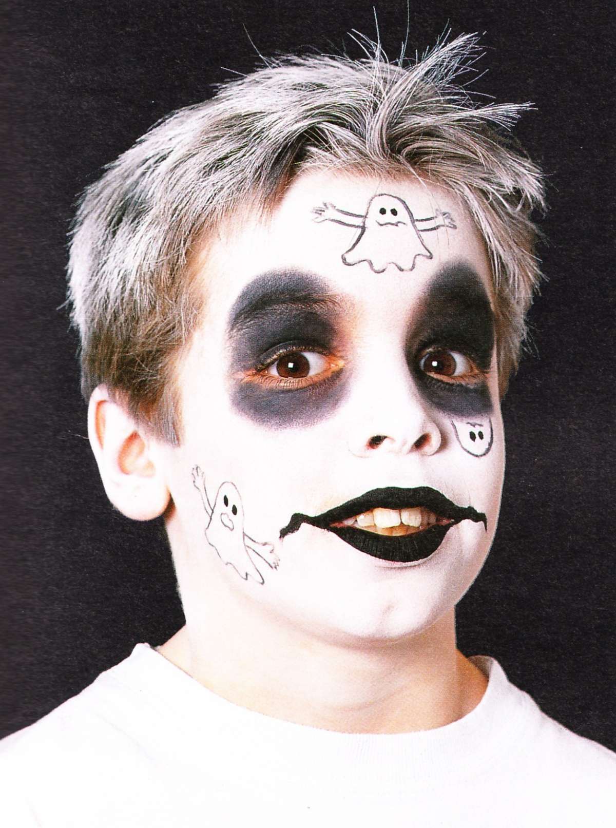 Trucco da fantasma per bambini