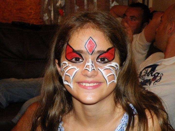 Trucco da spiderwoman