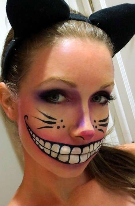 Trucco da Stregatto per Halloween