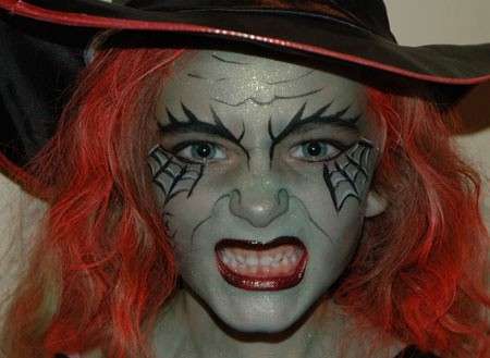 Trucco Halloween: una strega spietata