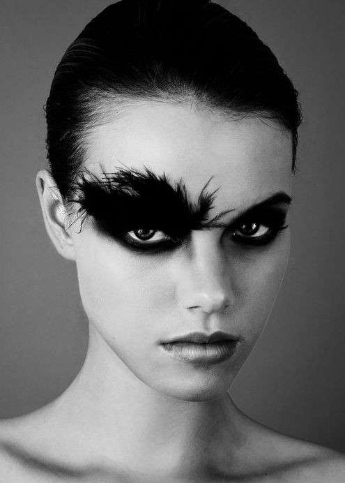 Trucco occhi da Black Swan