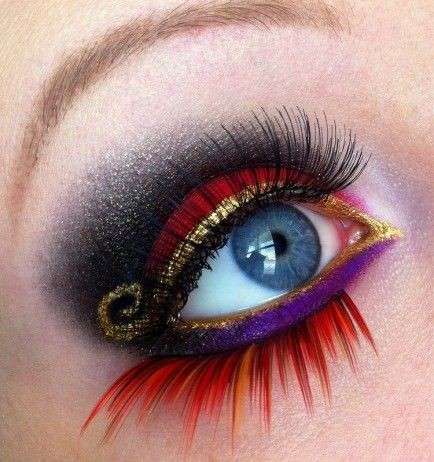 Trucco occhi da Jafar di Aladin