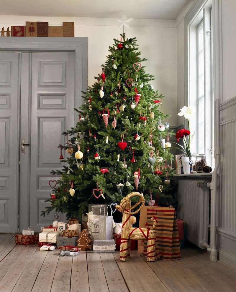 Addobbi per l'albero di Natale dell'Ikea