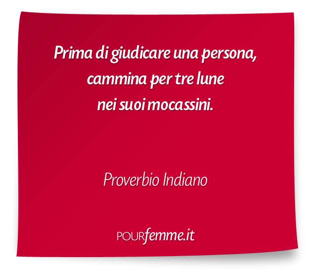 Antico Proverbio Indiano