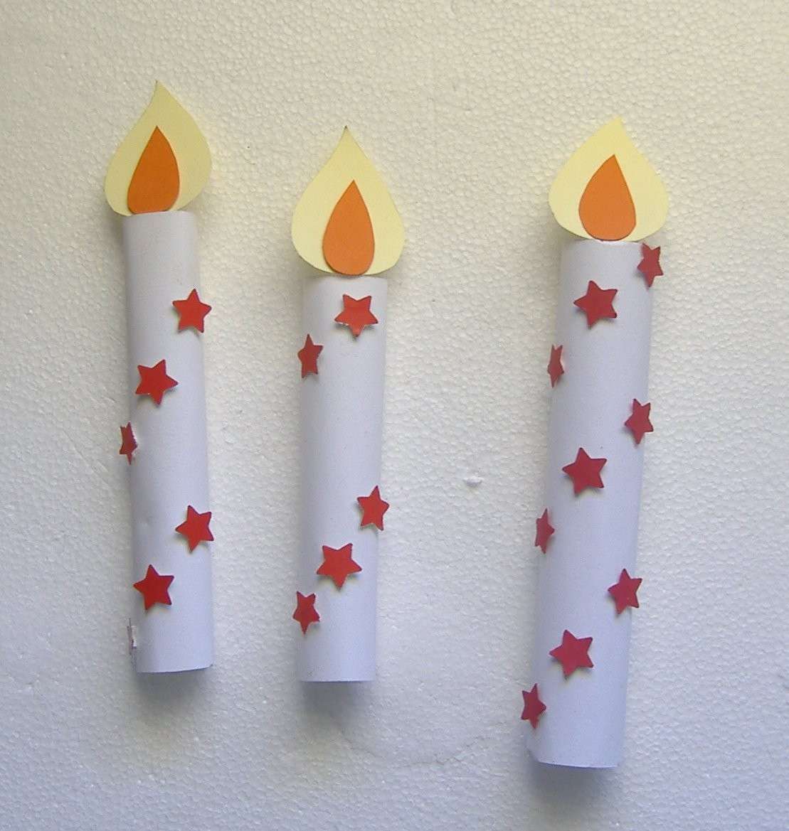 Candele da posizionare sull'albero