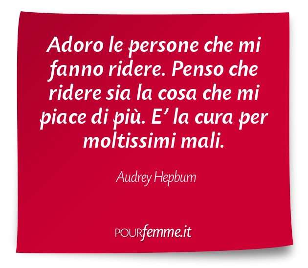 Celebre frase di Audrey Hepburn