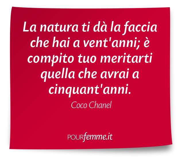 Celebre frase di Coco Chanel