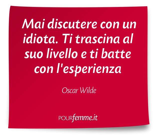 Celebre frase di Oscar Wilde
