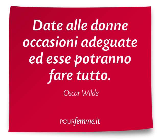 Celebre frase di Oscar Wilde