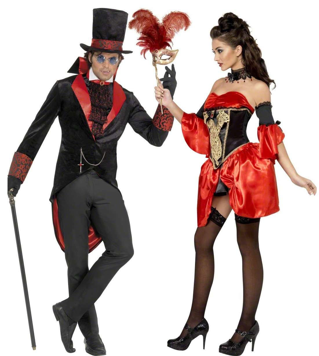 Costume da vampiri barocchi