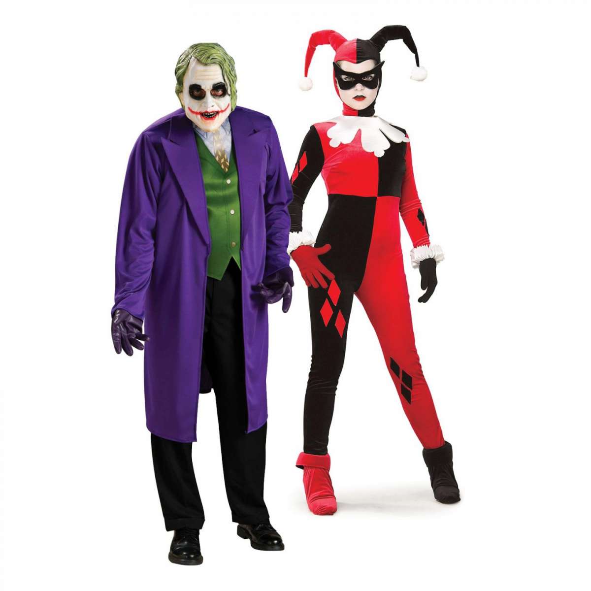 Costume di coppia da Joker ed aiutante: Costumi coppia,e vestiti