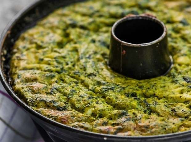 Flan di patate e spinaci per celiaci