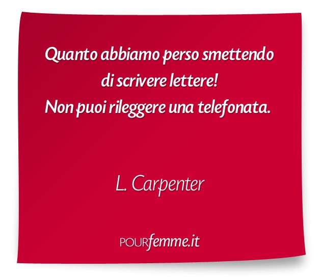Frase di Carpenter