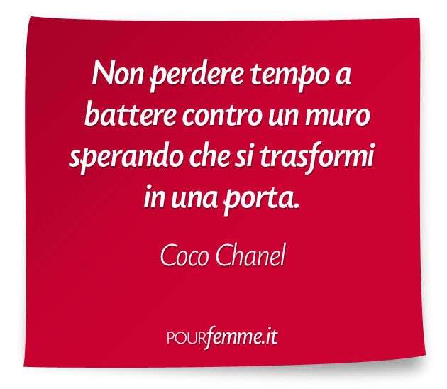 Frase di Coco Chanel