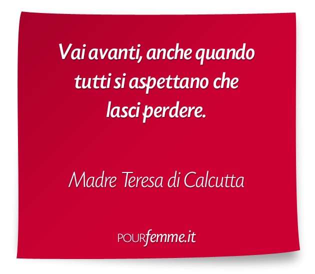 Frase di Madre Teresa di Calcutta