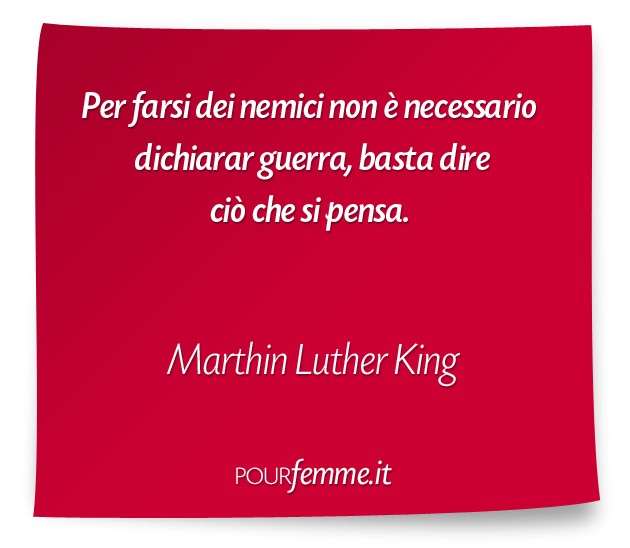 Frase di Marthin Luther King