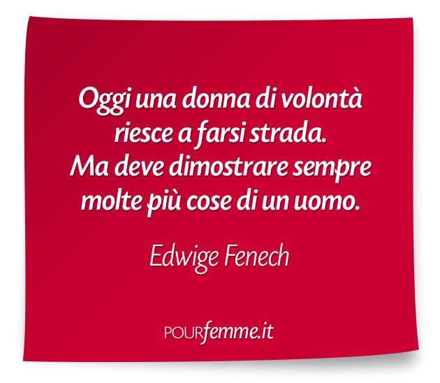 Frase sulle donne di Edwige Fenech