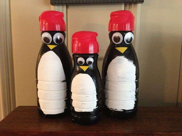 I pinguini bottiglia