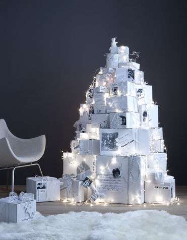 L'albero di Natale di scatole